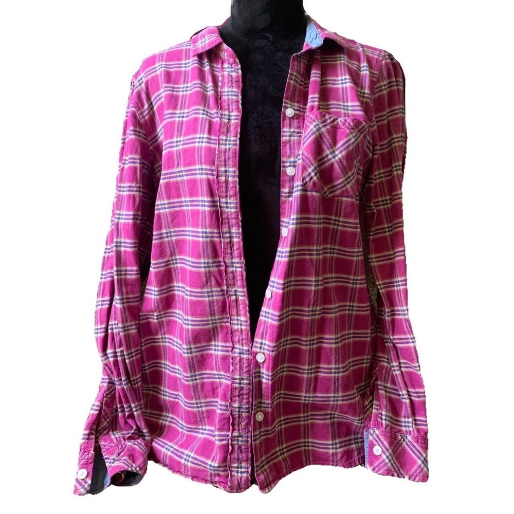 eddie bauer pink flannel
